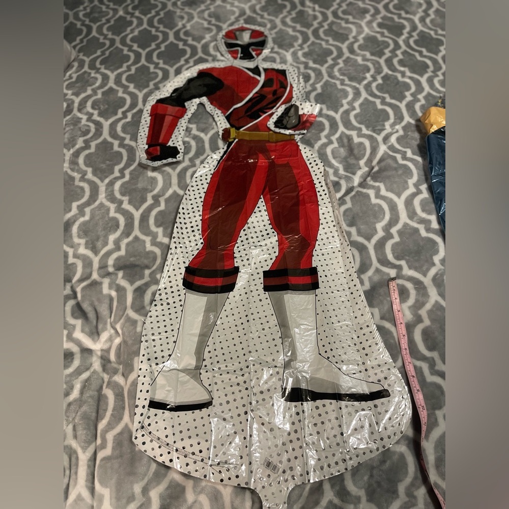 Power Rangers ninja steel | HUGE helium balloon over 50”, new # 2338
